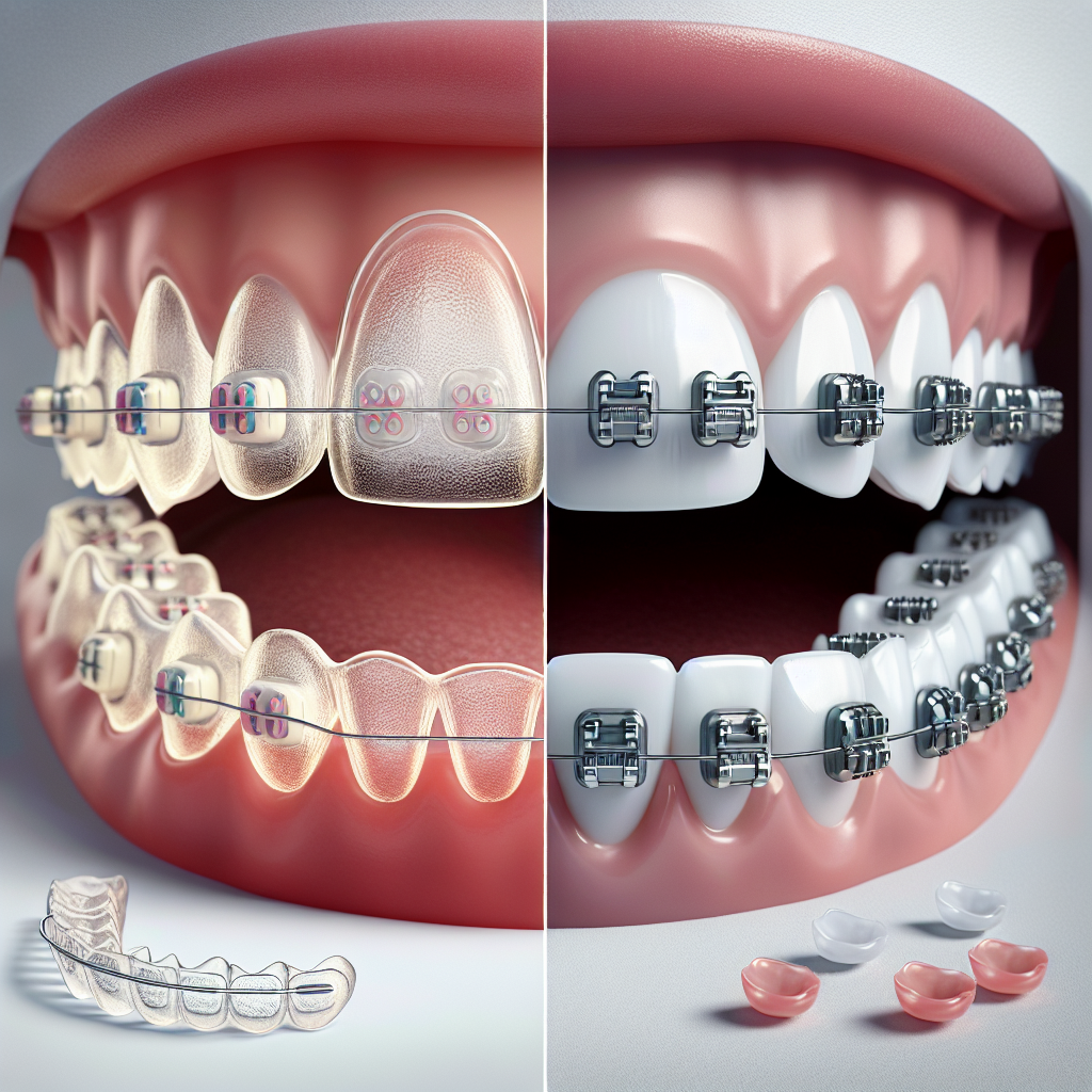 Invisalign vs. Traditionelle bøjler: Hvad er forskellen?